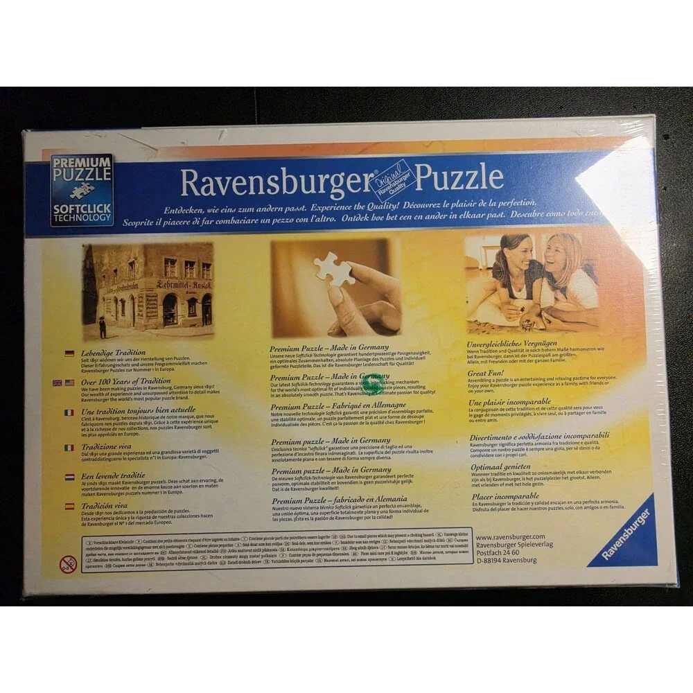 Ravensburger Border Collie Dog 1000 Piece Jigsaw Puzzle NEW SEALED